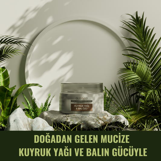 Gleaves Kuyruk Yağlı ve Bal Özlü Yaşlanma Karşıtı Yoğun Nemlendirici Yüz Bakım Kremi 100ml