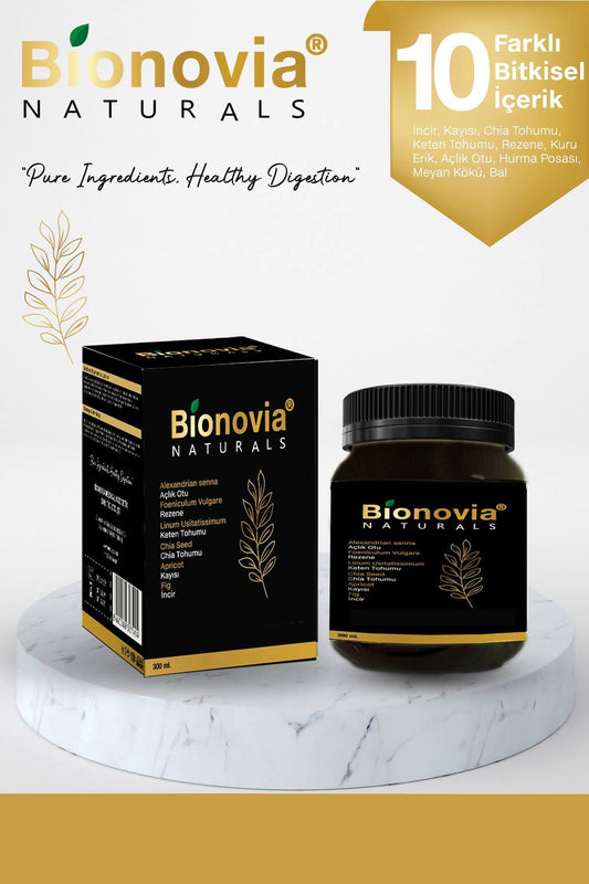 Bionovia Kabızlık Giderici Bitkisel Macun Anında Etki 300 ml