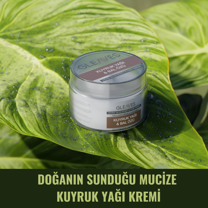 Gleaves Kuyruk Yağlı ve Bal Özlü Yaşlanma Karşıtı Yoğun Nemlendirici Yüz Bakım Kremi 100ml