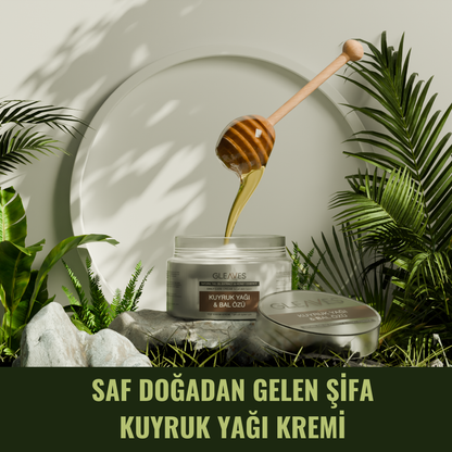 Gleaves Kuyruk Yağlı ve Bal Özlü Yaşlanma Karşıtı Yoğun Nemlendirici Yüz Bakım Kremi 100ml