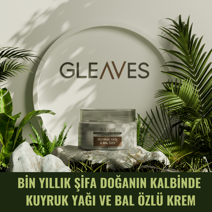 Gleaves Kuyruk Yağlı ve Bal Özlü Yaşlanma Karşıtı Yoğun Nemlendirici Yüz Bakım Kremi 100ml