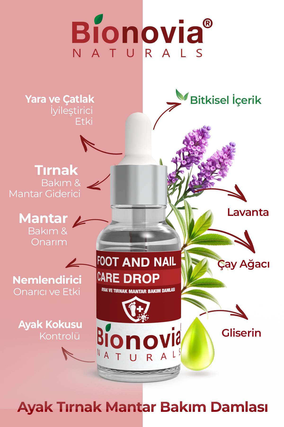 Bionovia Ayak Tırnak Bakım Damlası 30 ml